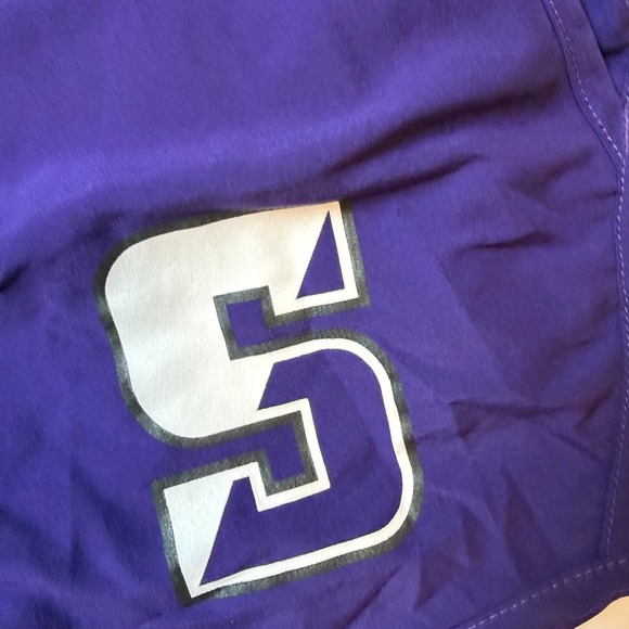 Under Armour Womens Athletic Running Shorts Purple Lined Size S/M - Picture 6 of 9